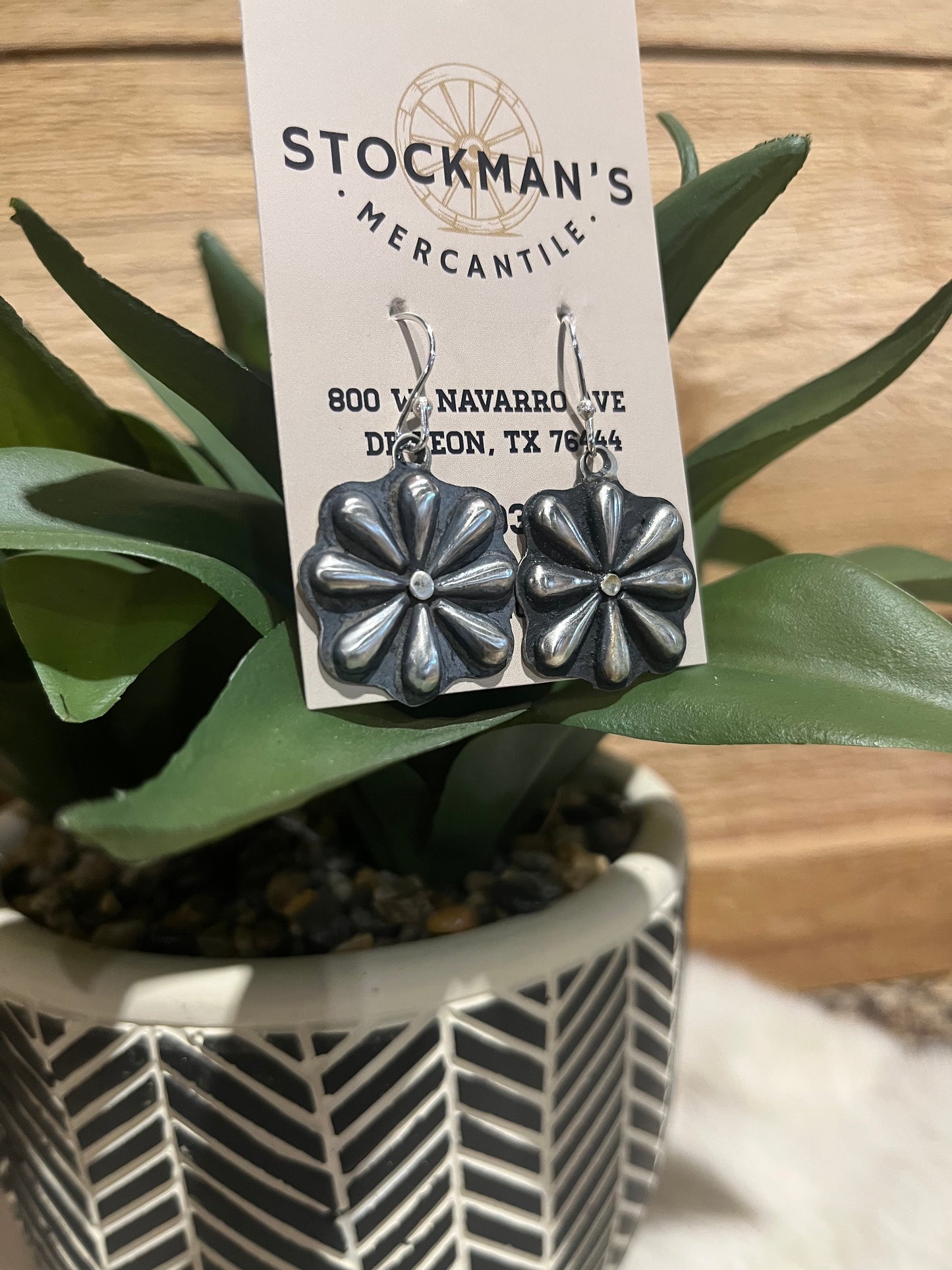 HOWLET CONCHO HOOK EARRINGS