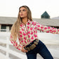 WILD ROSE BUTTON UP