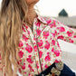 WILD ROSE BUTTON UP