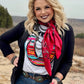 LUCKY LUCKY PLAID TEE