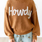 HOWDY SWEATER