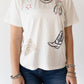 YEEHAW STAR EMB TEE