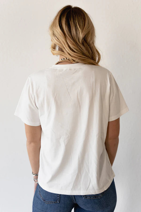 YEEHAW STAR EMB TEE
