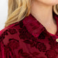 WINE VELVET LS TOP