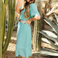 TURQ PEARL DRESS