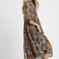 LILY MIX MAXI DRESS
