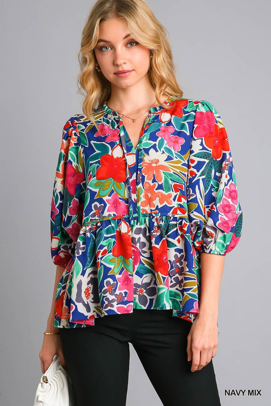 TROPICAL MIX BUBBLE TOP
