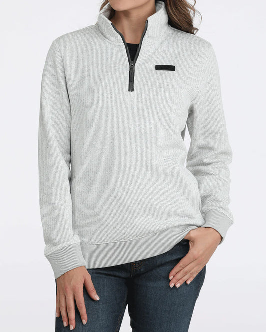 CINCH WM GRY 1/4 ZIP