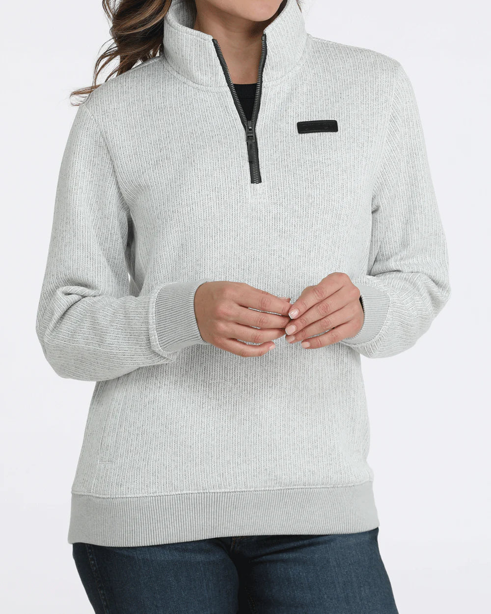 CINCH WM GRY 1/4 ZIP