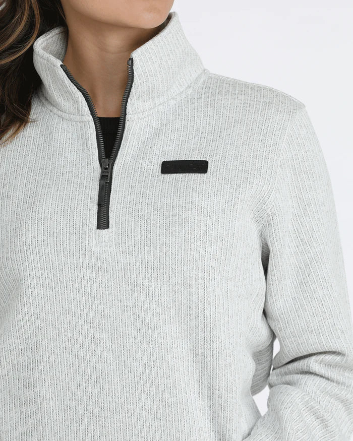 CINCH WM GRY 1/4 ZIP