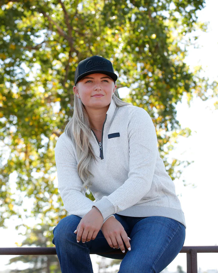 CINCH WM GRY 1/4 ZIP
