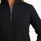 WM BLACK 1/4 ZIP UP