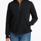 WM BLACK 1/4 ZIP UP