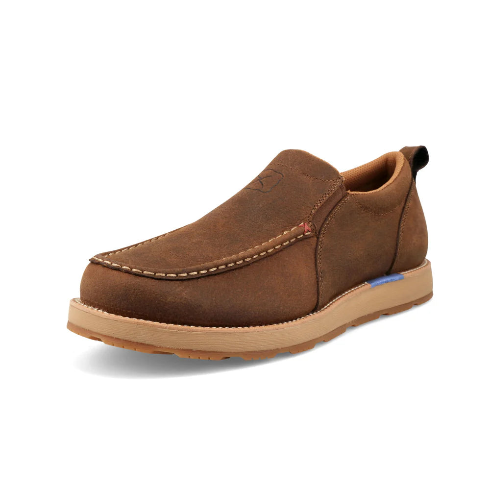 WEDGE SOLE SLIP-ON SHOES