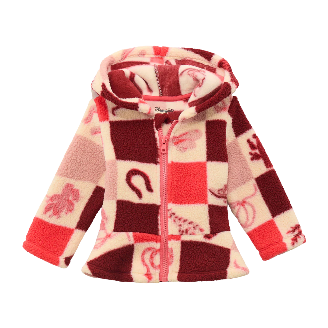 WRG INFANT/TODDLER SHERPA ICON PINK LS