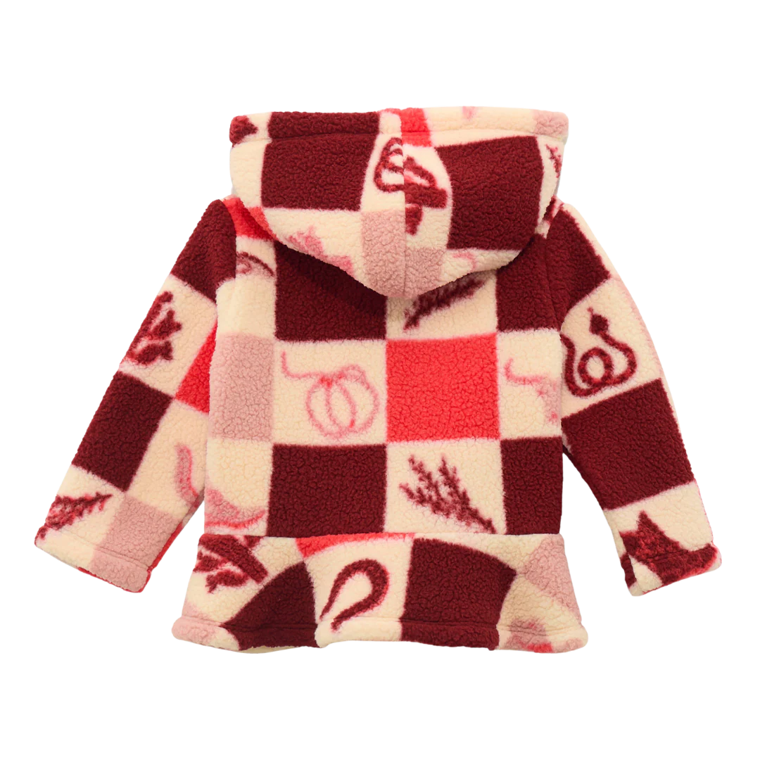 WRG INFANT/TODDLER SHERPA ICON PINK LS