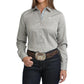 WOMENS STRIPE LONG SLEEVE BROWN