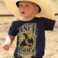 BABY/TODDLER/BOYS SS NAVY TEE