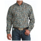 MN PAISLEY WEAVE LS