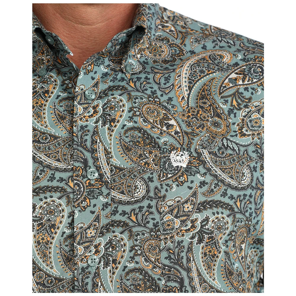 MN PAISLEY WEAVE LS