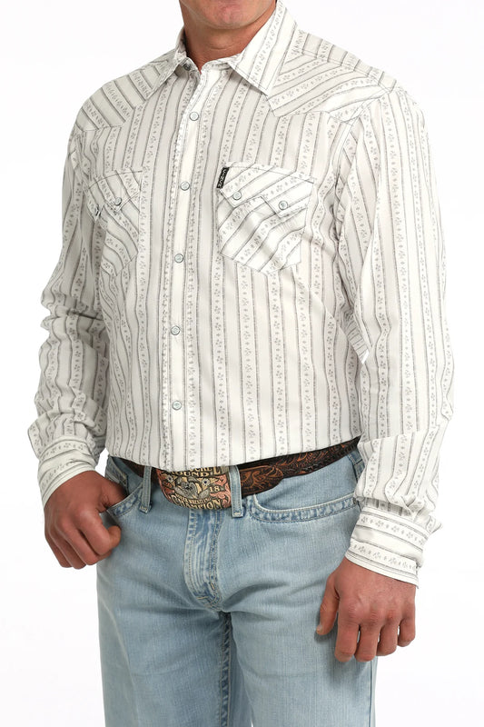 MNS WHITE MODERN LS