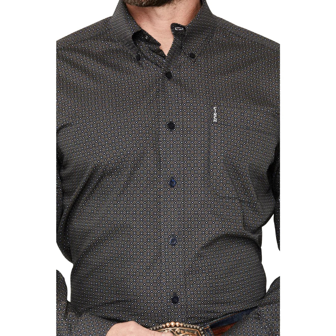 MENS MODERN FIT LONG SLEEVE NAVY