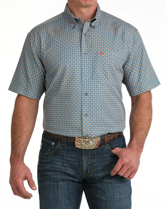 MNS ARENAFLEX PRINT BLUE SS