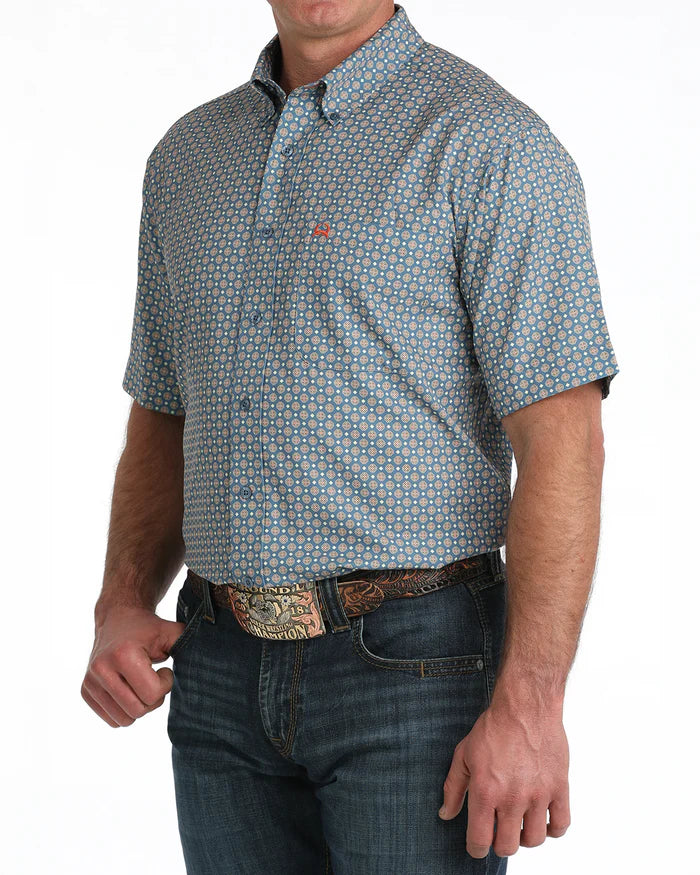 MNS ARENAFLEX PRINT BLUE SS