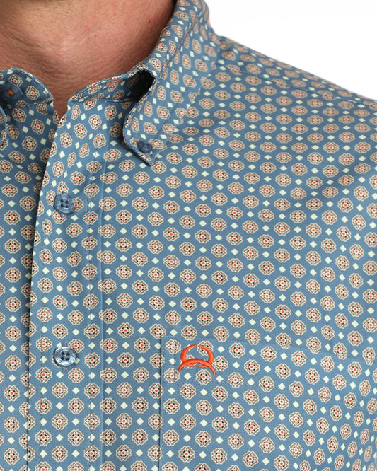 MNS ARENAFLEX PRINT BLUE SS