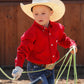 YOUTH SOLID RED LS
