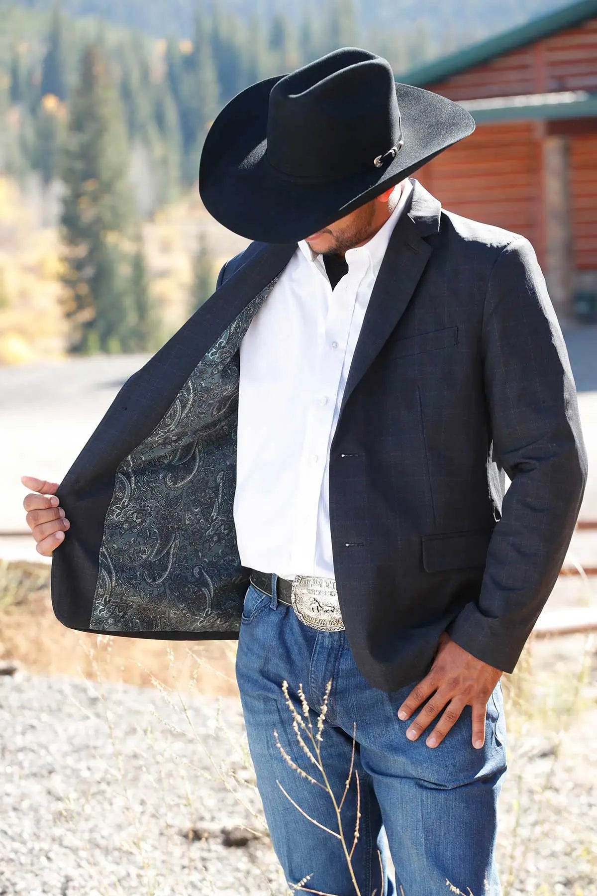 MN SPORT COAT CHARCOAL