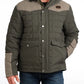QUILTED GREEN BARN JACKET