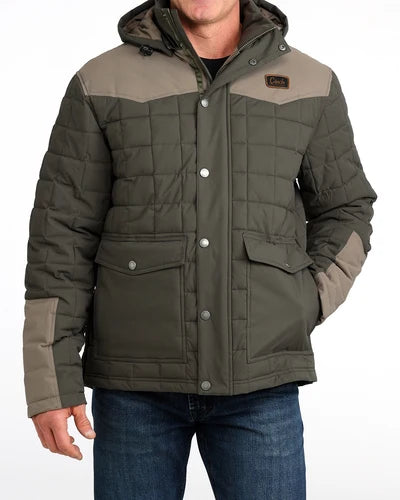 QUILTED GREEN BARN JACKET