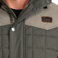 QUILTED GREEN BARN JACKET