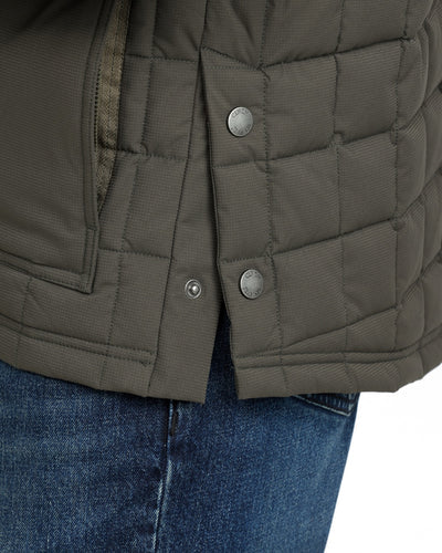 QUILTED GREEN BARN JACKET