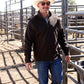 CINCH MN BRN 1/4 ZIP