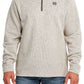 CINCH MNS 1/4ZIP STONE SWEATER