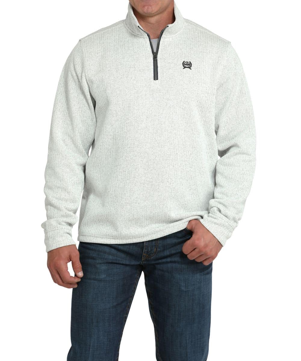 CINCH MN GRAY 1/4 ZIP