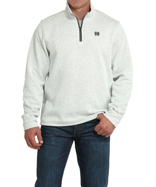 CINCH MN GRAY 1/4 ZIP