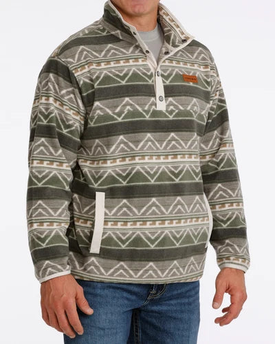 MN OLIVE POLAR FLEECE