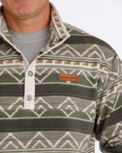 MN OLIVE POLAR FLEECE