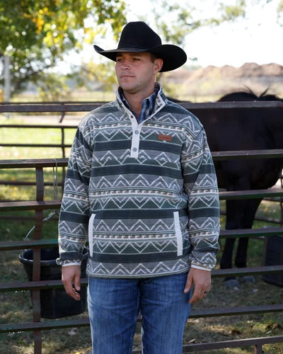 MN OLIVE POLAR FLEECE