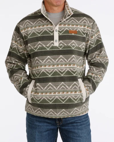 MN OLIVE POLAR FLEECE