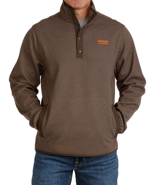 MNS BROWN PULLOVER