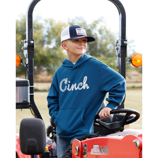 BOYS CINCH BLUE HOODIE