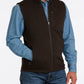 MNS BROWN SWEATER VEST