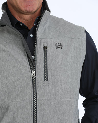 MN GRAY BONDED VEST