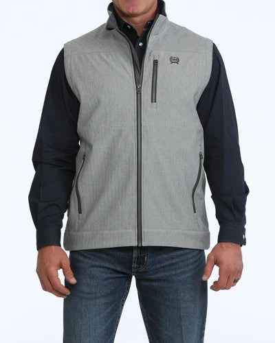 MN GRAY BONDED VEST