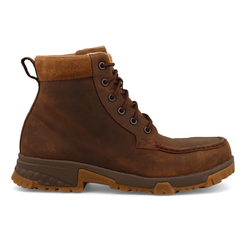 6"LACE WORK ZIP NANO COMPOSITE TOE BOOT