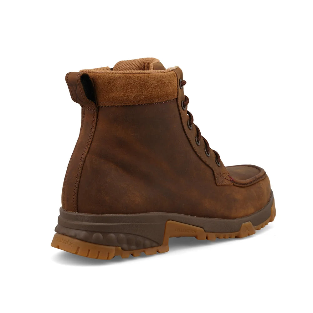 6"LACE WORK ZIP NANO COMPOSITE TOE BOOT
